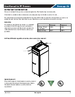 Предварительный просмотр 5 страницы Beverage-Air FB12HC-1G Installation And Operating Instructions Manual