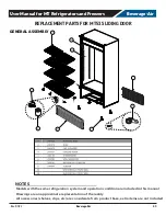 Предварительный просмотр 69 страницы Beverage-Air MT06 Installation And Operating Instructions Manual