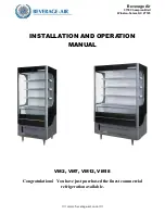 Beverage-Air VM12 Installation And Operation Manual preview