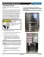 Предварительный просмотр 18 страницы Beverage-Air WTFCS Series Installation And Operating Instructions Manual