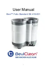 BeviClean Bevi Felix Standard SK 419-001 User Manual preview