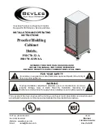 BevLes PHC70-32-A Installation And Operating Instructions Manual preview