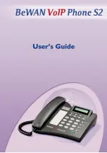 Предварительный просмотр 1 страницы BeWAN BWVOIP-PHS2 User Manual