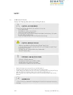 Preview for 6 page of Bewatec MediPaD 10 LX Operating Manual