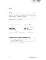 Preview for 8 page of Bewatec MediPaD 10 LX Operating Manual