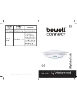 Предварительный просмотр 8 страницы bewell connect MyBabyScale BW-SCB1 User Manual