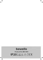 Предварительный просмотр 24 страницы bewello BW1009 User Manual