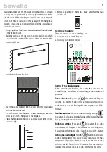 Предварительный просмотр 4 страницы bewello BW2019 User Manual