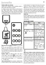 Предварительный просмотр 23 страницы bewello BW2019 User Manual