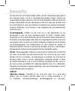 Предварительный просмотр 11 страницы bewello BW2102 Manual