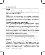 Предварительный просмотр 14 страницы bewello BW2102 Manual