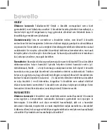 Предварительный просмотр 16 страницы bewello BW2102 Manual