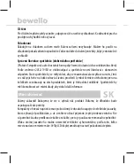 Предварительный просмотр 26 страницы bewello BW2102 Manual