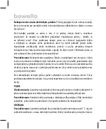 Предварительный просмотр 29 страницы bewello BW2102 Manual