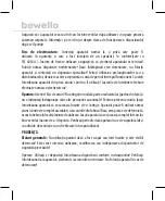 Предварительный просмотр 35 страницы bewello BW2102 Manual