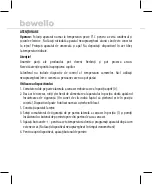 Предварительный просмотр 36 страницы bewello BW2102 Manual