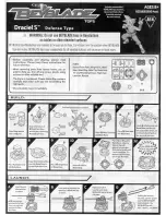 Preview for 1 page of Beyblade DRACIEL S Instructions