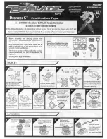 Preview for 1 page of Beyblade Dranzer S Instructions