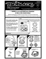 Beyblade Grip Attacker Instructions preview