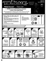 Beyblade Metal Draciel Instructions preview