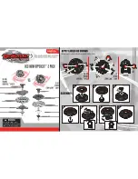 Preview for 1 page of Beyblade Red Horn Uppercut 2 Pack Instructions