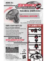 Beyblade Tornado Lacerta Instructions preview