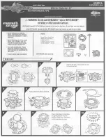 Preview for 1 page of Beyblade White Gabriel G Instructions