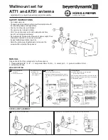 Preview for 1 page of Beyerdynamic AT71 Manual