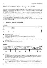 Preview for 4 page of Beyerdynamic CA 4588 Operating Instructions Manual