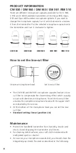 Preview for 3 page of Beyerdynamic CM 930 Product Information