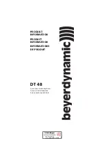 Beyerdynamic DT 48 Product Information preview