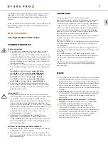 Preview for 8 page of Beyerdynamic DT 900 PRO X Manual