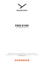 Beyerdynamic FREE BYRD Operating Instructions Manual preview