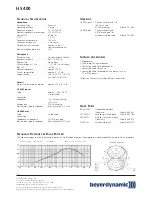 Предварительный просмотр 2 страницы Beyerdynamic HS 400 Signum Manual