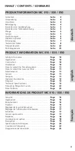 Preview for 3 page of Beyerdynamic MC 910 Product Information