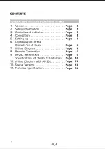 Preview for 5 page of Beyerdynamic MIX 10 NG Operating Instructions Manual