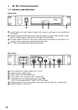 Preview for 24 page of Beyerdynamic Opus 100 Mk II Operating Instructions Manual