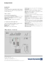 Preview for 4 page of Beyerdynamic Orbis SU 63 Manual