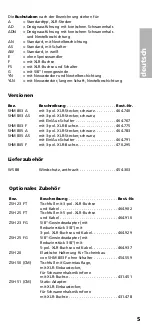 Preview for 5 page of Beyerdynamic SHM 800 Series Product Information