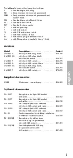 Preview for 9 page of Beyerdynamic SHM 800 Series Product Information