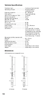 Preview for 10 page of Beyerdynamic SHM 800 Series Product Information