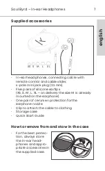 Preview for 7 page of Beyerdynamic SOUL BYRD Manual