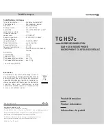 Preview for 6 page of Beyerdynamic TG H57c Product Information