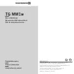 Beyerdynamic TG MM1w Quick Start Manual preview