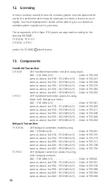 Предварительный просмотр 22 страницы Beyerdynamic TS 910 Operating Instructions Manual