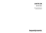 Beyerdynamic UNITE CR Quick Start Manual предпросмотр