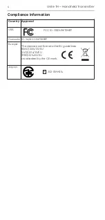 Preview for 4 page of Beyerdynamic Unite TH Quick Start Manual