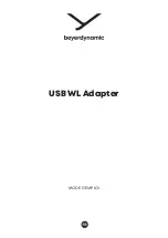 Preview for 17 page of Beyerdynamic USB WL Adapter Operating Instructions Manual