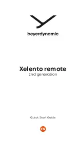 Preview for 5 page of Beyerdynamic Xelento remote 728560 Quick Start Manual