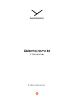 Preview for 19 page of Beyerdynamic XELENTO REMOTE Operating Instructions Manual